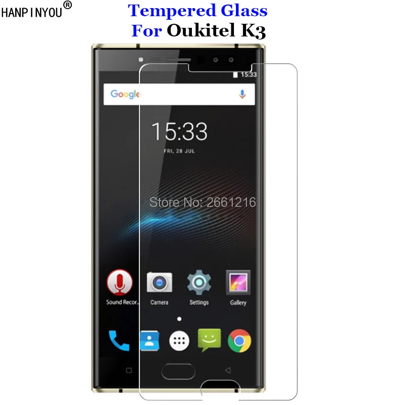 

For Oukitel K 3 Tempered Glass 9H 2.5D Premium Screen Protector Film For Oukitel K3 5.5"