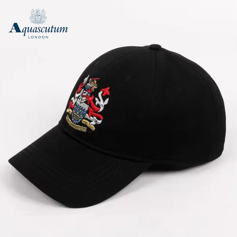 

Новые мужские и женские бейсболки Aquascutum, Молодежные повседневные широкие шапки с вышивкой для влюбленных