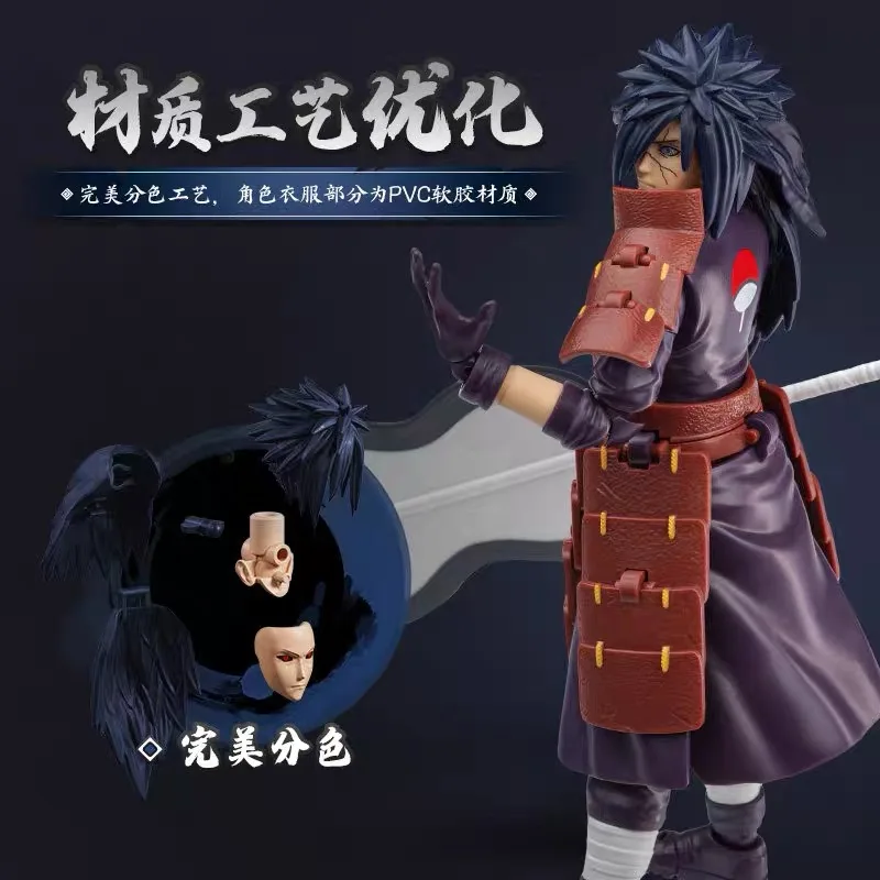 Фото Конструктор BLOKEES серии Naruto: Супер-издание, сборные модели Учиха Саске и Учиха Мадара, коллекционная игрушка-украшение, подарок №5