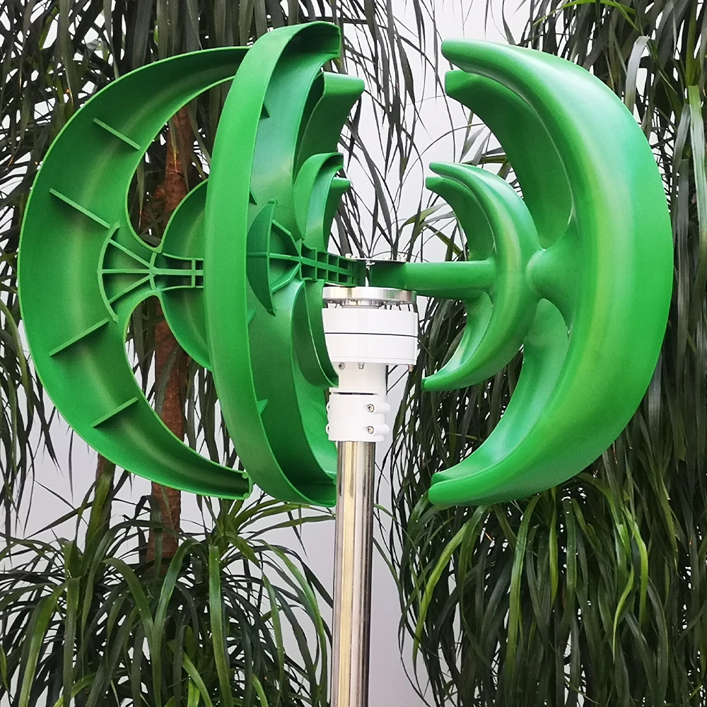 Вертикальная ветряная турбина 2000 Вт 3000 генератор энергии с бесплатной энергией