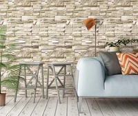 waterproof brick vinyl 3d wall sticker modern living room tv background self adhesive pvc wallpaper kitchen decorative stickers
