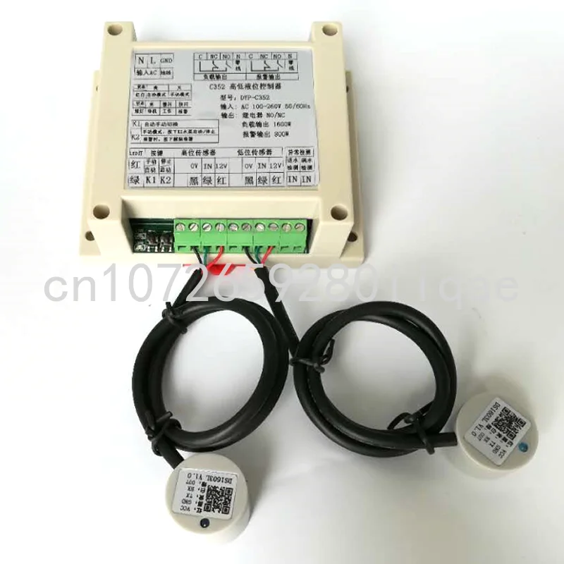 

Metal High and Low Liquid Level Sensor / Liquid Level Controller / Metal Container Liquid Level Sensor Water Level Controller
