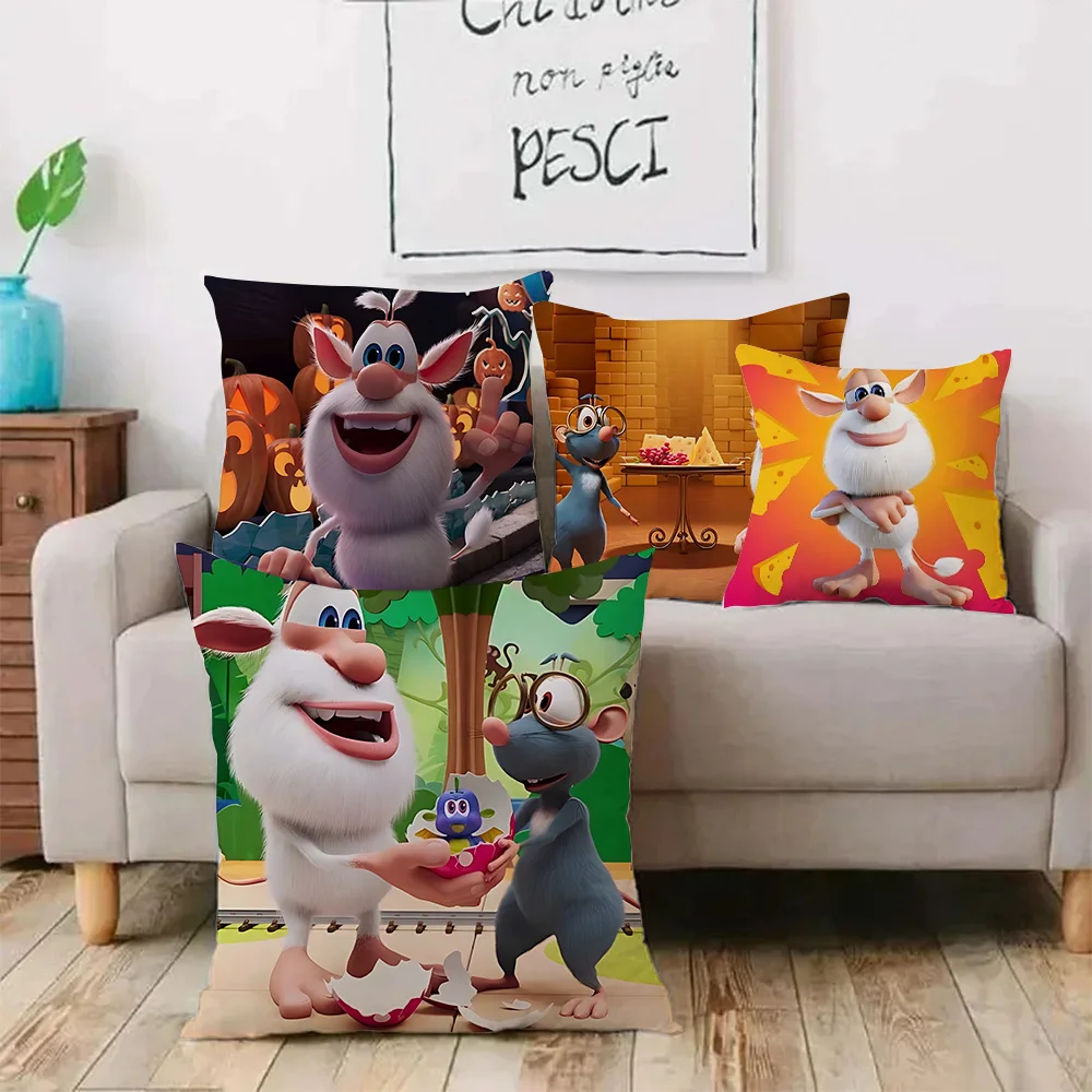 Новинка наволочка Boobas с анимацией для детской подушки рисунком аниме напольная