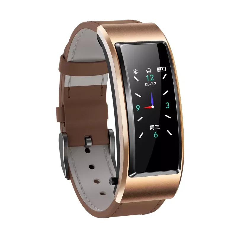 

NEW New Smart Bluetooth Call Bracelet Headset A Two-in-one Heart Rate Blood Oxygen Monitoring Pedometer Sports Watch Band