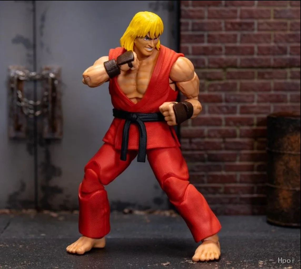 Фото 【UA】1/12 Jada Toys Street Fighter Ken Deluxe Edition Фигурка Модель Игрушка Оригинал №2