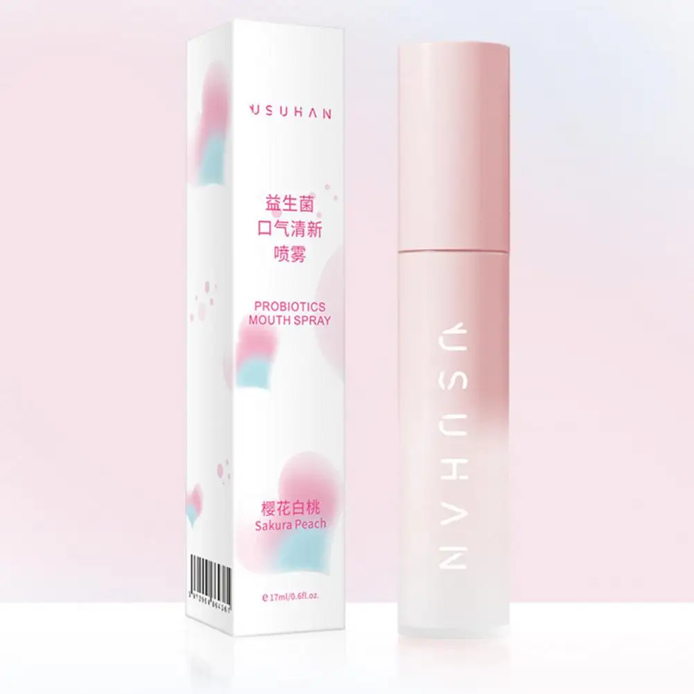 

17 мл оральный спрей практичные пробиотики спрей для свежести дыхания карманный размер спрей для свежести дыхания