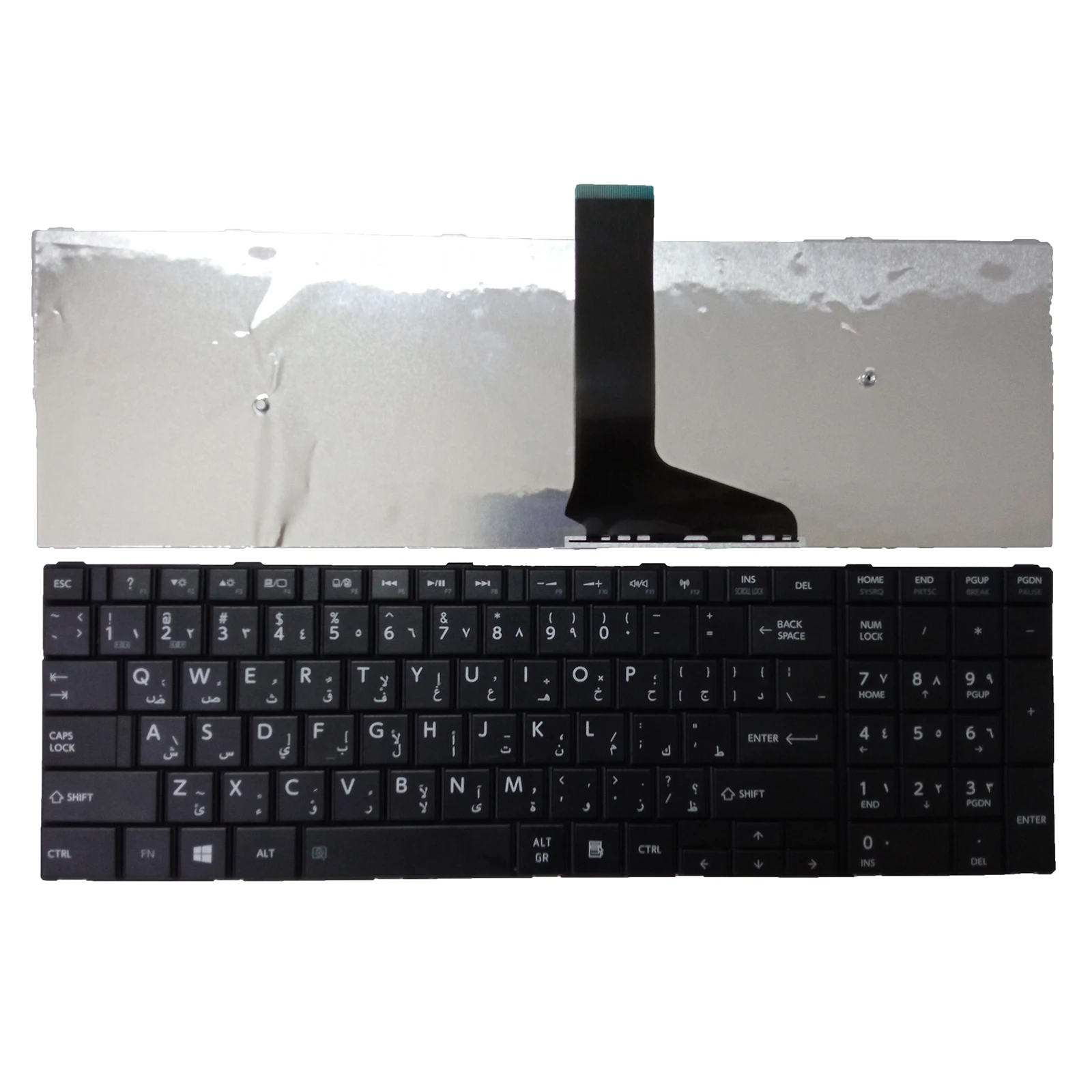 

New for Toshiba Satellite C50-A C55-A C50D-A C55D-A Series AR Keyboard Black