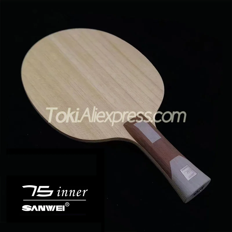 2022 New Original SANWEI 75 Inner Table Tennis Blade Racket (5+2 ALC Carbon) Ping Pong Bat Paddle