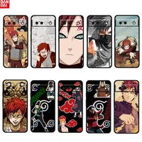 hot cute anime naruto shockproof cover for google pixel 6 6a 5 4 5a 4a xl pro 5g tpu soft silicone black phone case fundas coque