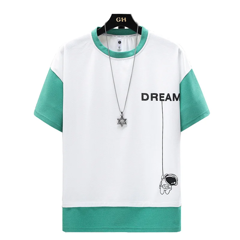 New Arrival Summer Short Sleeve T-shirt Men's Casual Sports Set Suits Tracksuits Fashion Two Piece Sets Veste De Costume Homme