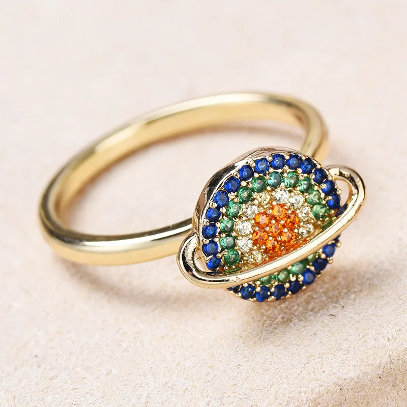 Вращающееся кольцо на удачу с тревожностью снежинка Радужное для вечеринки