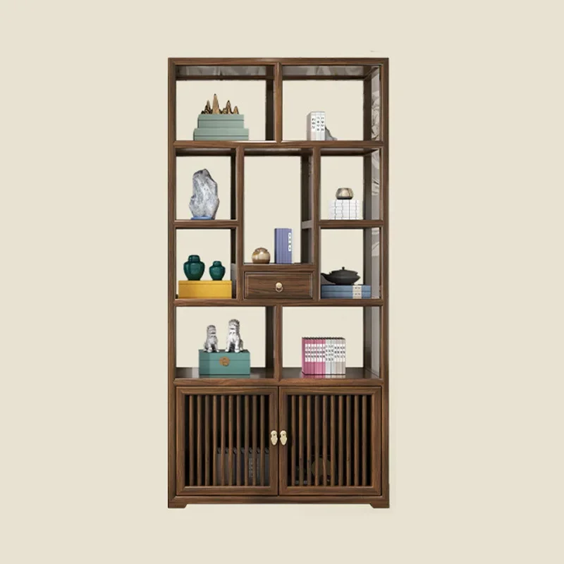 НОВЫЕ антикварные полки в китайском стиле из массива дерева старинном павильон