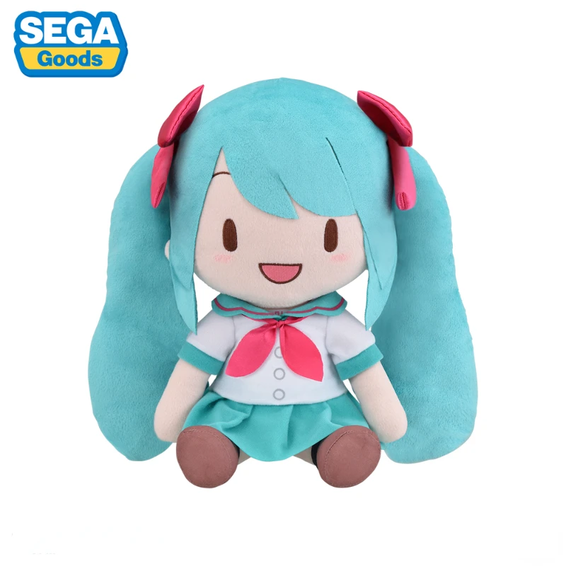 

SEGA Hatsune Miku 16th Anniversary Fufu Plush Doll Doll Pillow Anime Figure Toy Gift Model Collection Hobbies