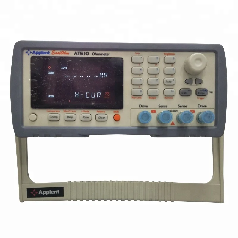 

AT510 DC Digital Resistance Meter with 1micro ohm-3M ohm Measurement Range Low Ohm Meter