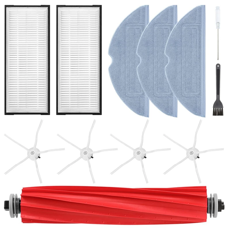 

Filter Mop Cloth For Roborock S7/S7 Plus/S7 Maxv/S7 Maxv Ultra Vacuum Cleaner Accessories Main Side Brush Spare Parts