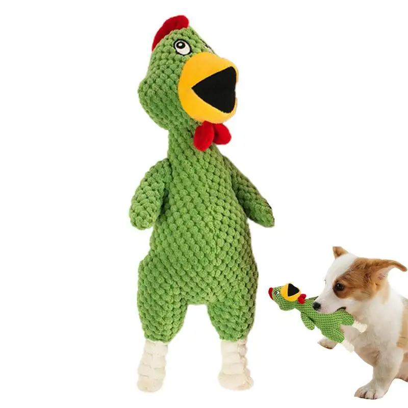 

Pet Squeaky Plush Toys Durable Plush Toy Chew Dog Toys With Squeaker Self Play Dog Squeeze Toy For Dental Biting Chasing To