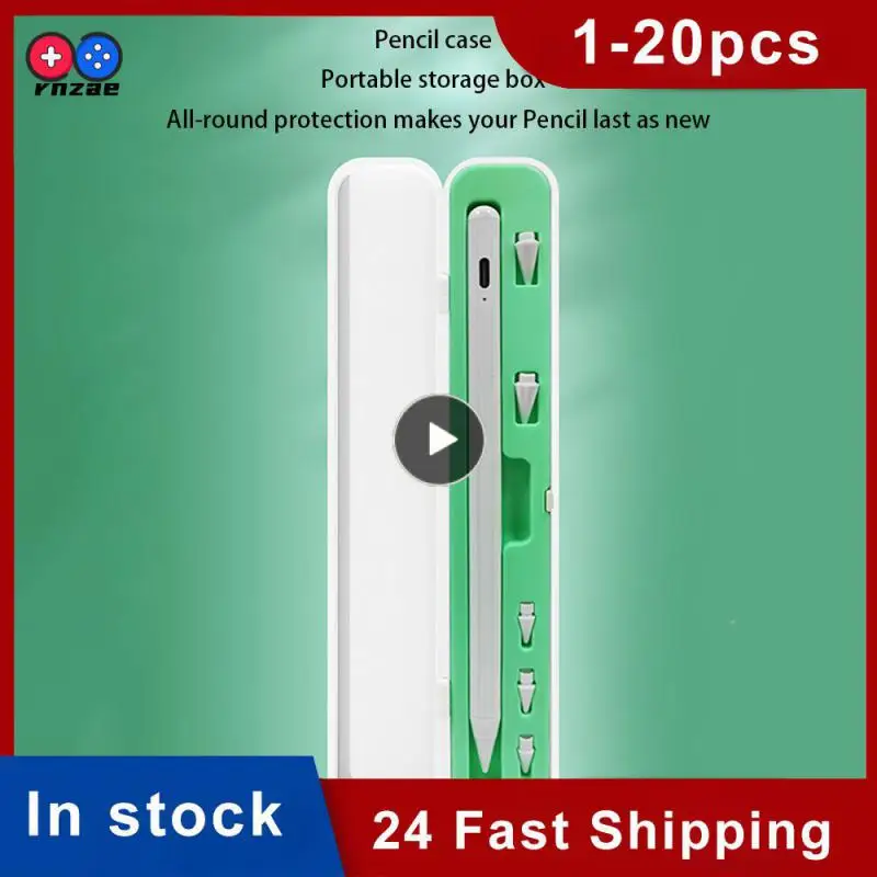 Case Portable Storage Small And Light Multifunctional Storage Sky Blue Capacitive Pen Accessories Hard Shell