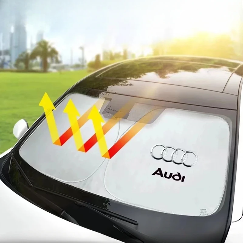 1 шт. AUDI A1 A3 A4 A5 A7 A8 Q3 Q5 Q7 S3 S4 S5 S6 B6 B7 B8 B9 Солнцезащитный козырек на переднее окно