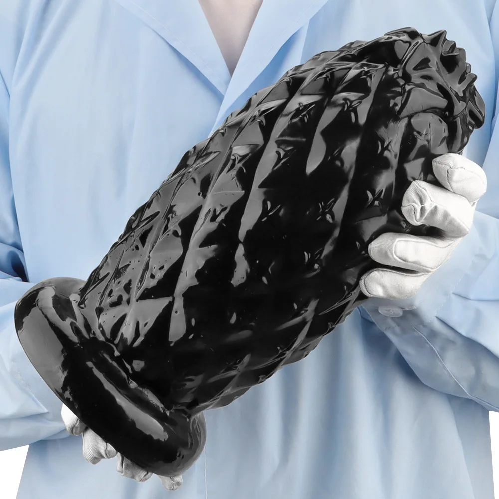 13 см черный большой ананас Anales Stick гигантский пенис негабаритная толстая