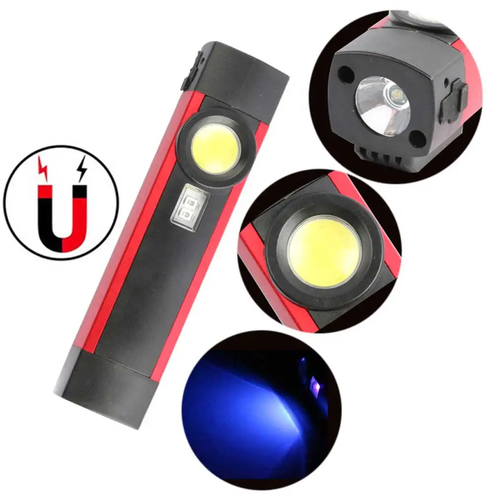 

Яркий светодиодный фонарик COB, 4 режима работы