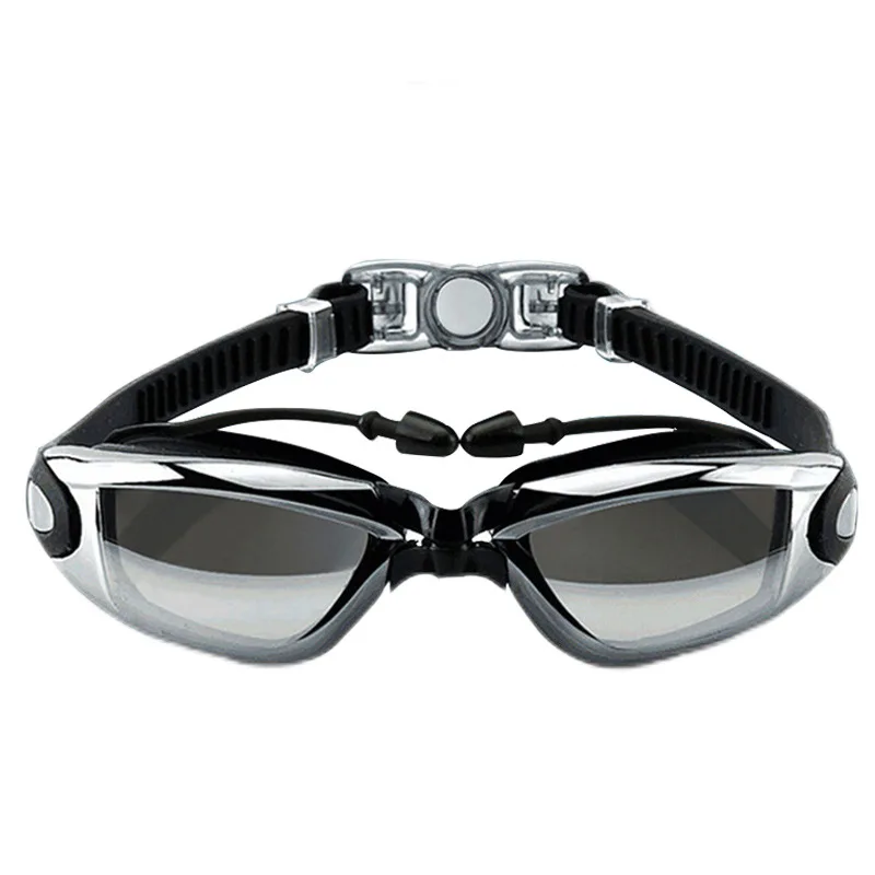 

Swim Goggles, Swimming Goggles No Leaking Full Protection Adult Men Women Youth, Anti-fog Anti-UV Swim Goggles Adult