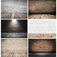 shengyongbao thick cloth vintage brick wall wooden floor photography backdrops photo background studio prop 21712 yxzq 10