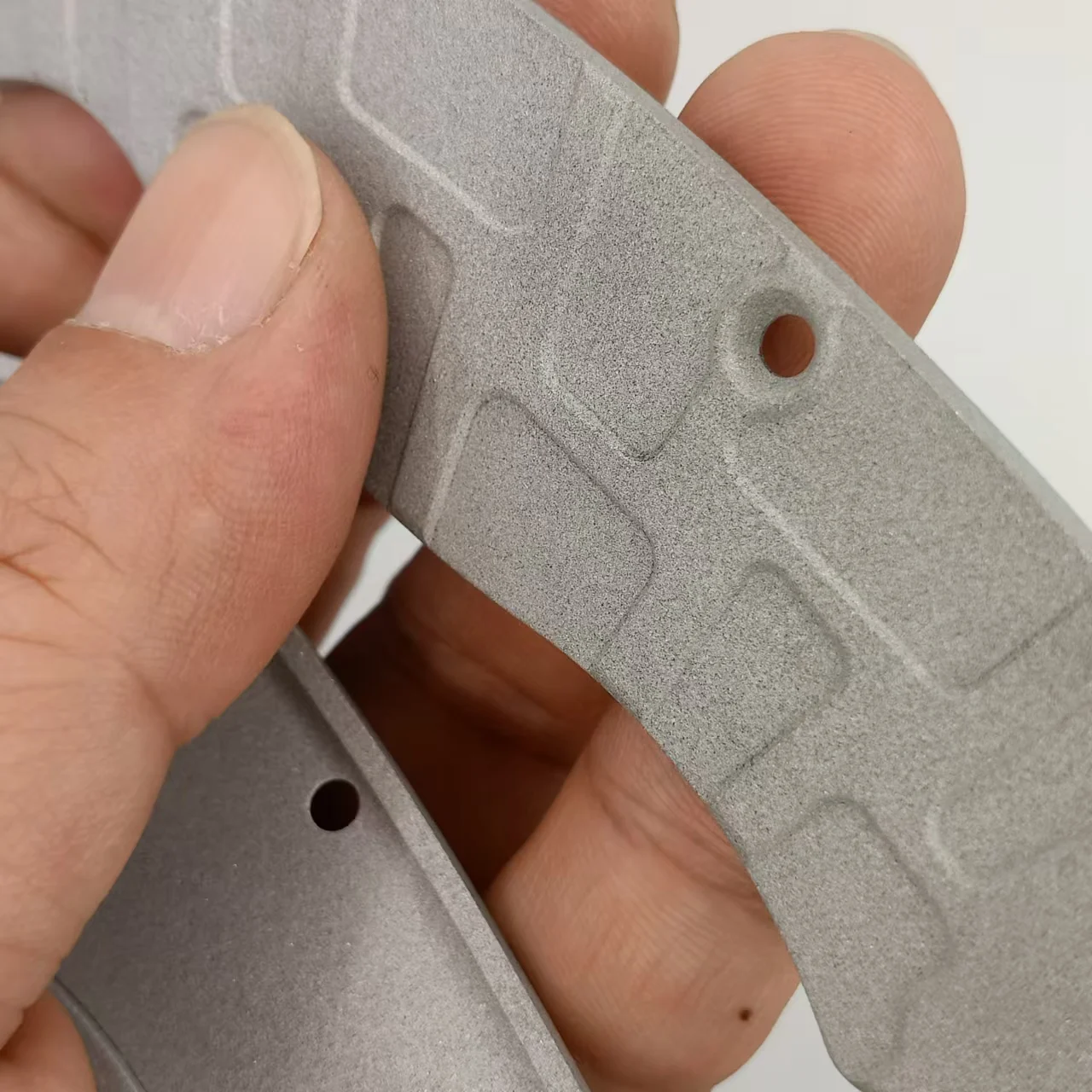 1 пара алюминиевых пескоструйных ножей с ручкой для Spyderco C81 Para 2 PM