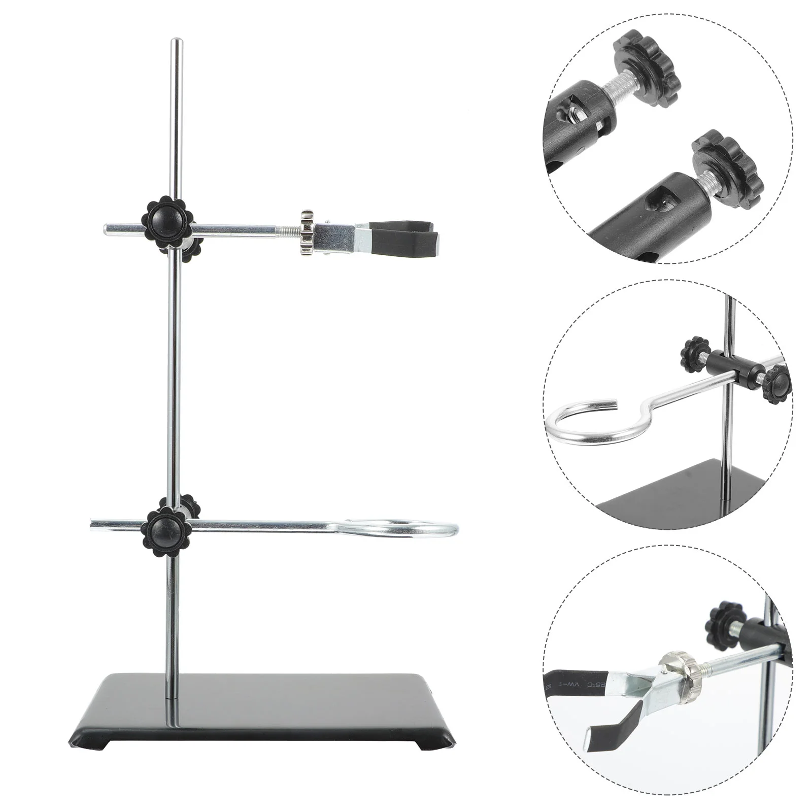 

Metal Flask Equipment Support Stands Platform Laboratory Miniature Iron Frame
