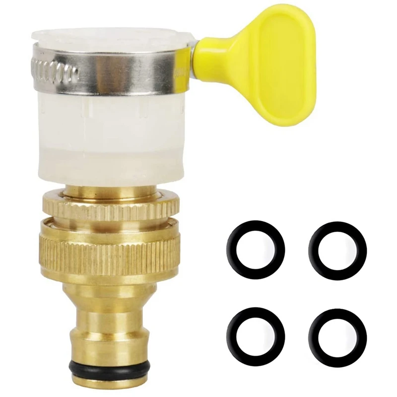 

Car Wash Water Gun, Faucet, Pacifier, Eight-Claw Buckle Connector, 6 Points To 4 Points, Washing Machine Connector