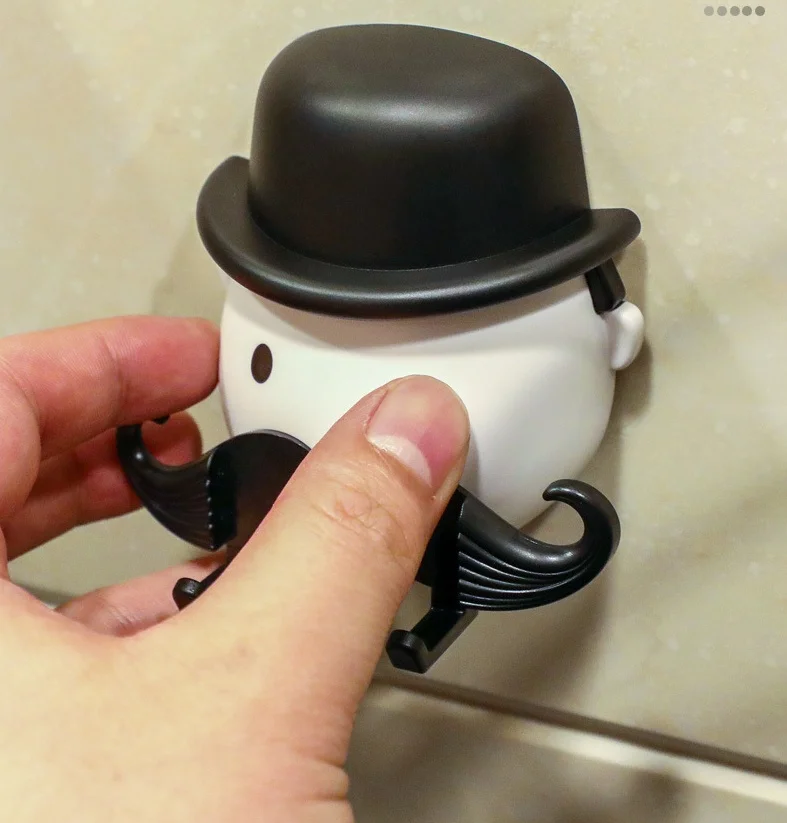 Настенный держатель для бритвы подставка креативный мужской ручной стеллаж