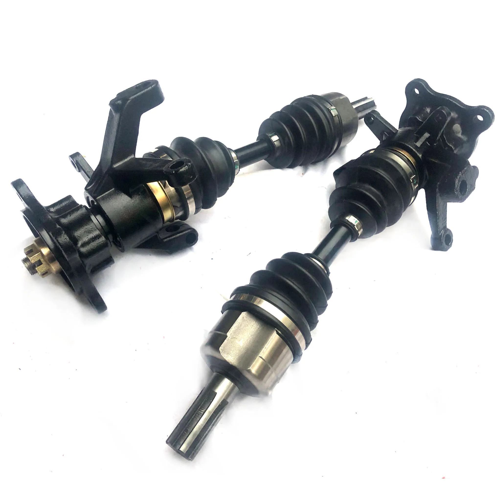 

4WD Front Drive Shaft Axle Universal Joints Spindles Knuckles Go Kart Karting Four Wheel GY6 125 150 200cc ATV UTV Buggy Quad