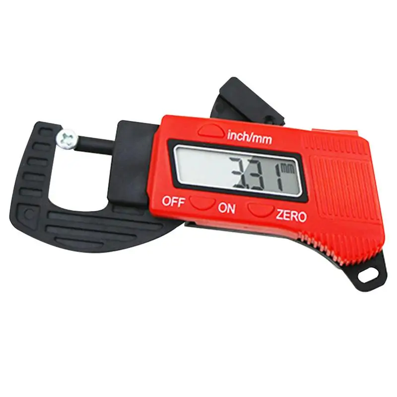 

Thickness Measurement Tool Replaceable Battery Electronic Digital Thickness Gauges For Wire Sheet Jewelry Precise Electronic