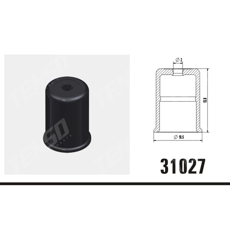 

Ultrasonic Fuel Injector Cleaning Fuel Injection Service protective cap A31027