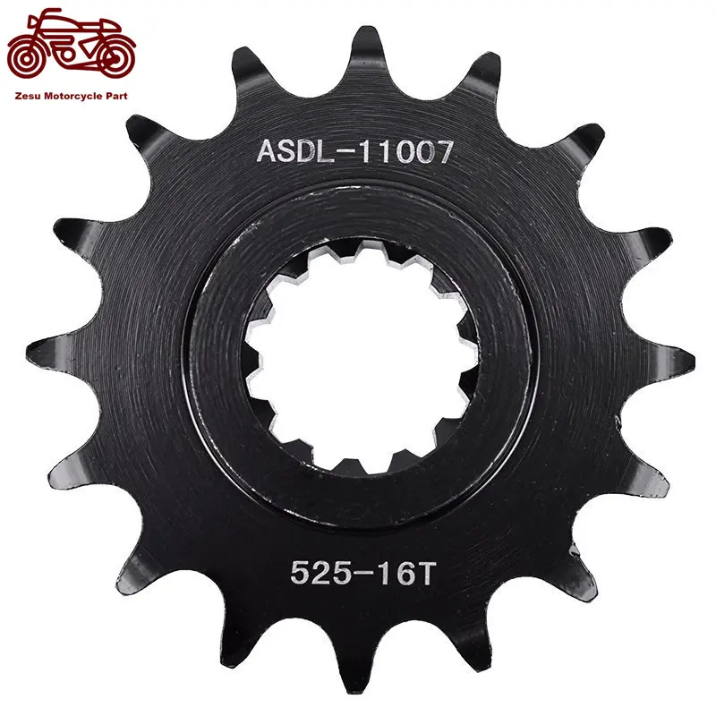 

525 16T 16 Tooth 525-16T Front Sprocket Gear Staring Wheel Cam For Honda CB600 CB600F Hornet PC41 CB 600 NT1100 DCT NT 1100 2022