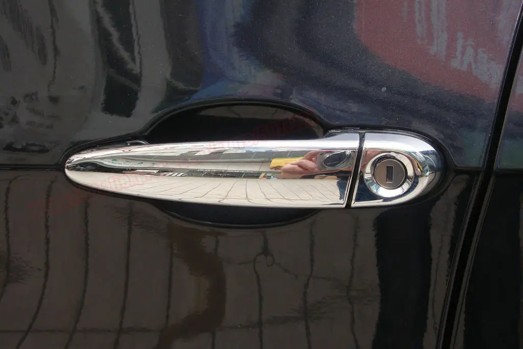 

8 шт., хромированные накладки на дверные ручки для BMW X5 E70 2007 2008 2009 - 2013 ABS
