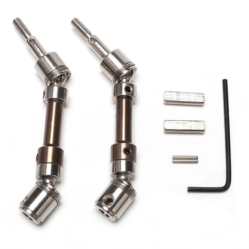 

6X CVD переднее колесо, Универсальный приводной вал, аксессуары для Wltoys 12428 12423 12427 1/12, детали для модификации радиоуправляемого автомобиля