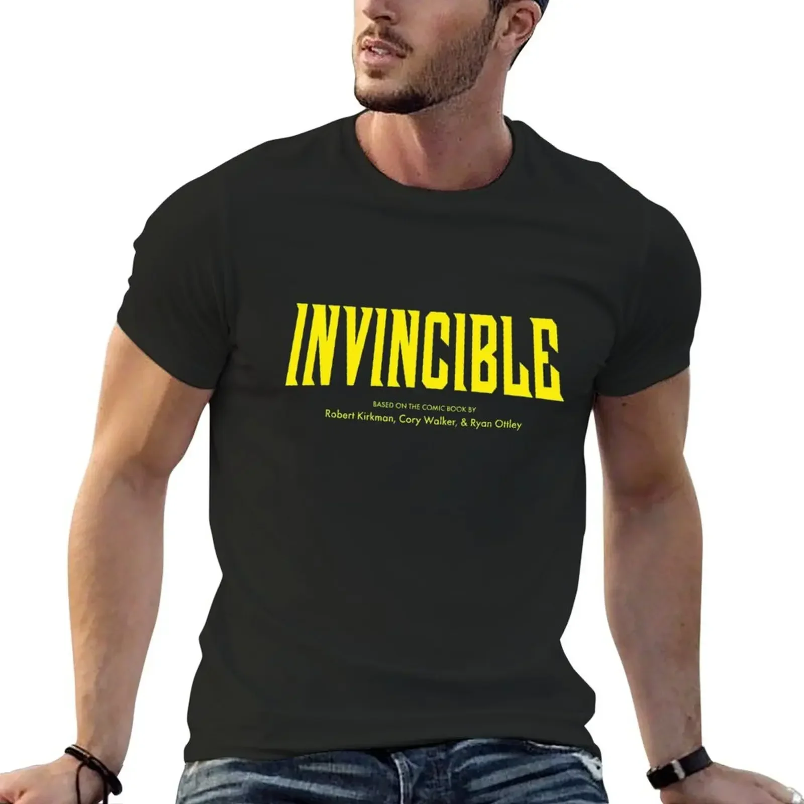 Invincible T-Shirt quick drying man t shirt anime shirts men