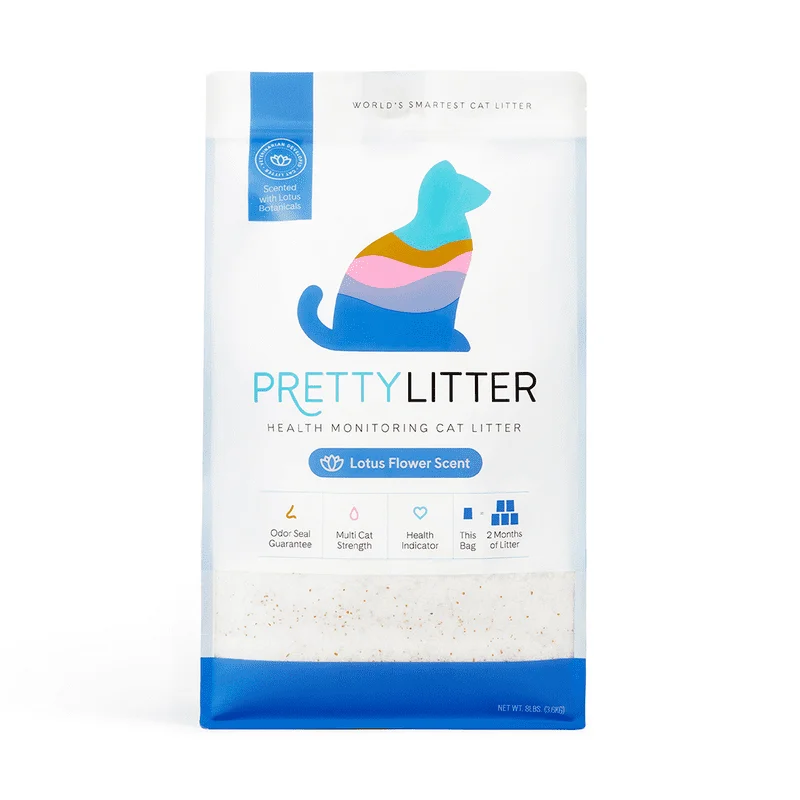

Monitoring Cat Litter, Lotus Flower Scent, 8lb Cat plush Cat posts