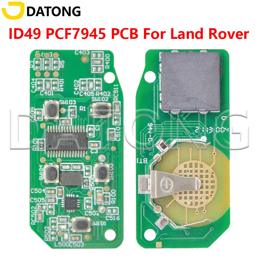 

Datong World ID49 PCF7945 315 433 МГц Автомобильный ключ PCB плата для Land Rover Evoque Freelander открыть Y4