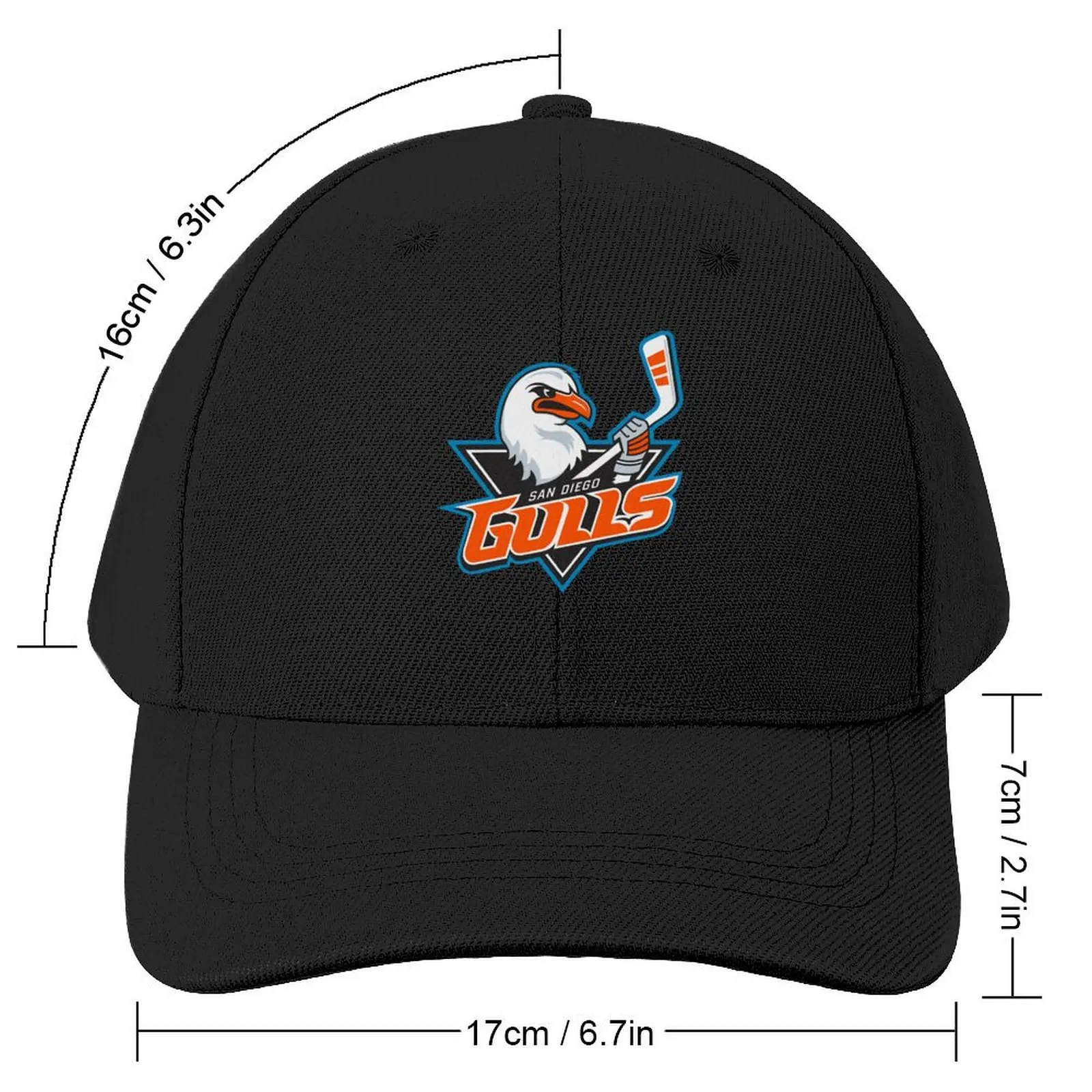 Бейсбольная кепка San Diego Gulls \t | -F- Детская шапка Шапки для женщин Мужские