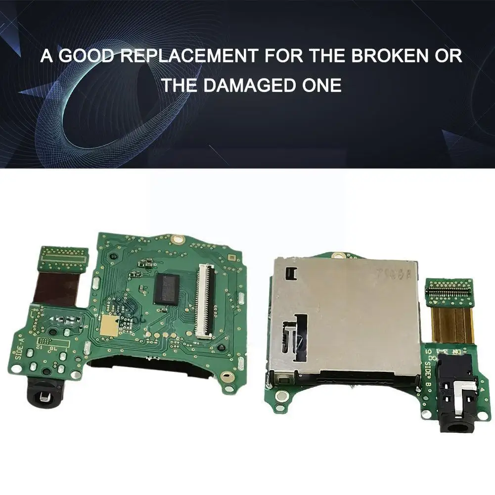 

Game Cartridge Card Slot Replacement Reader Console Headphones Jack Port Socket For - Switch Repair Parts Accessori M9o9