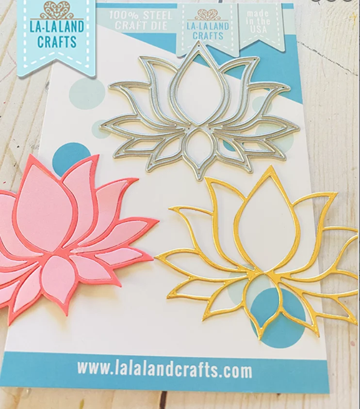 

Lotus Die Metal Cutting Dies For Scrapbooking Album Decoration Craft For Diy Greeting Card Making 2022