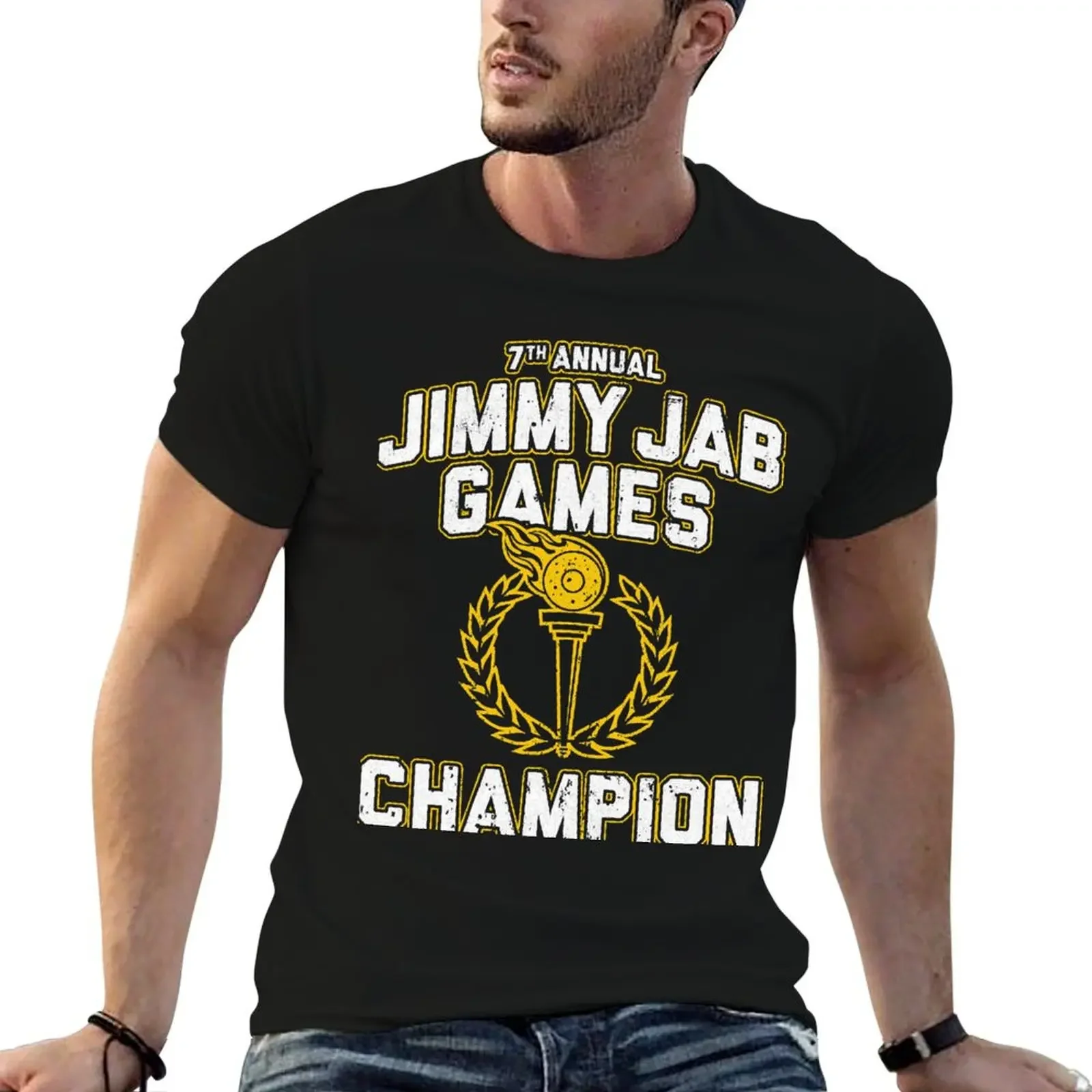 Футболка Jimmy Jab Games Champion топы больших размеров футболки с рисунком животным