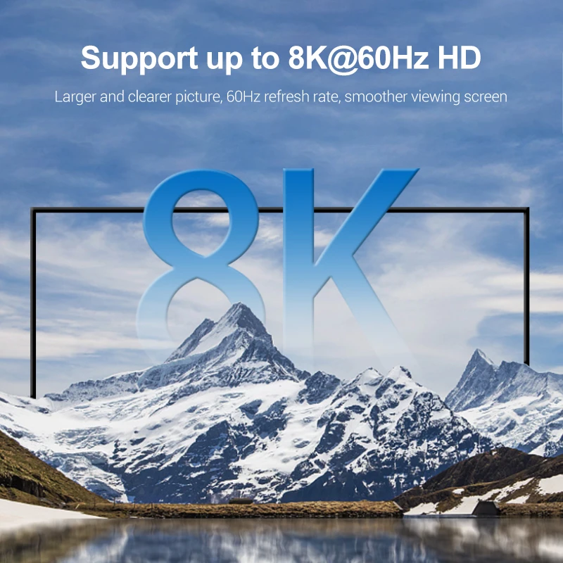 Фото Мини-адаптер HDMI/Micro HDMI-HDMI адаптер 8K 60 Гц 4K 120 Гц/144 Гц №3