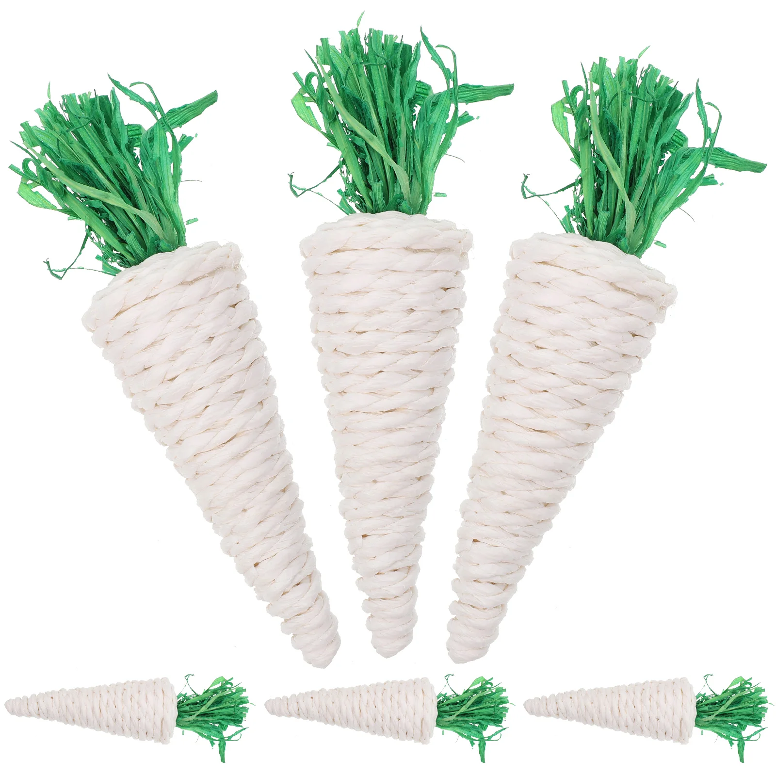 

6Pcs Hamster Chewing Toy Chinchilla Supply Hamster Biting Toy Rabbit Biting Toy