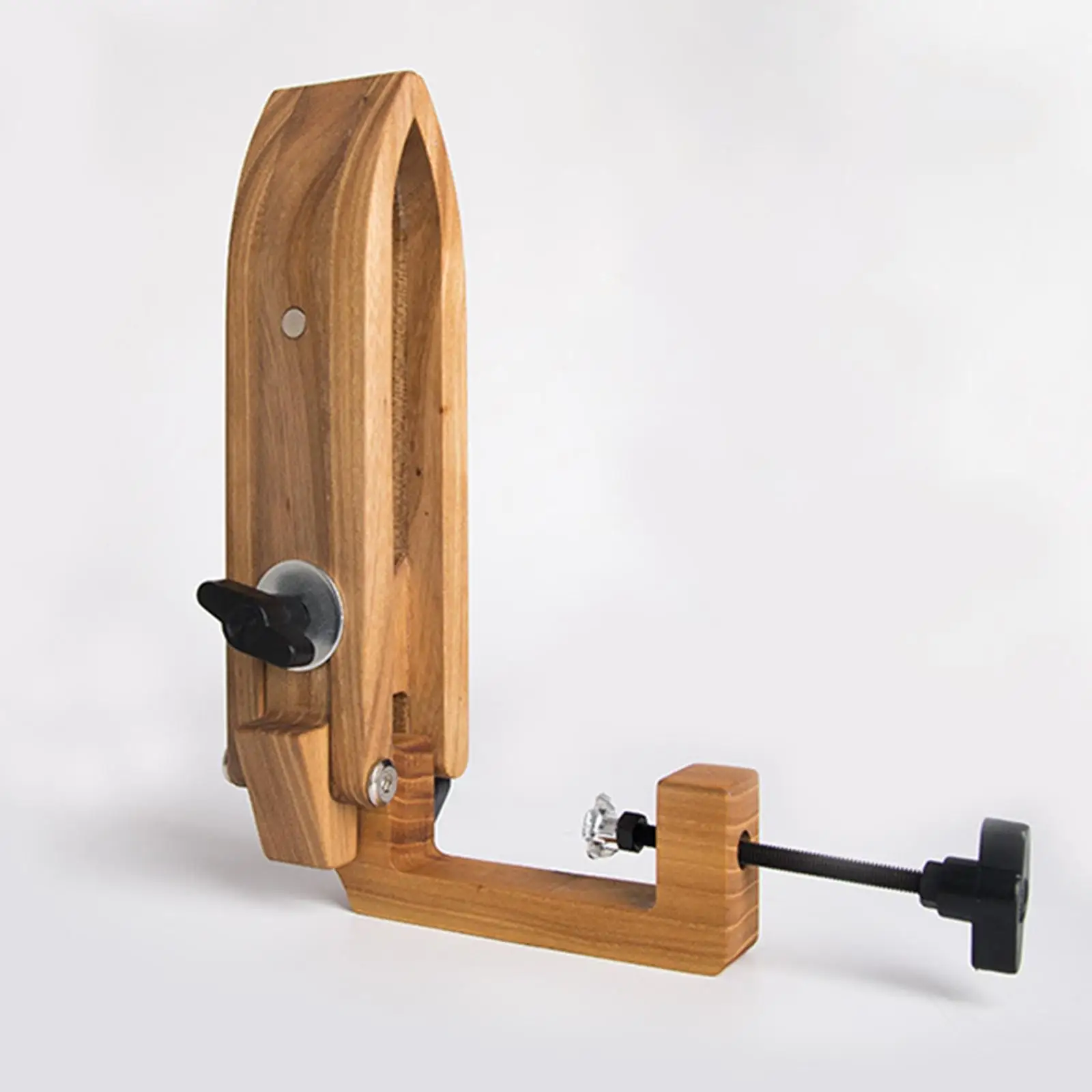 

Leather Table Desktop Lacing Horse Sewing DIY Tools Wood Leathercraft Clamp for Stitching
