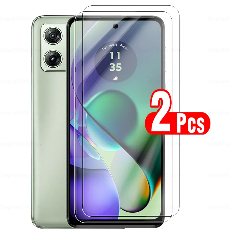 2 шт., Защитное стекло для Motorola Moto G54 G 54 54G MotoG54