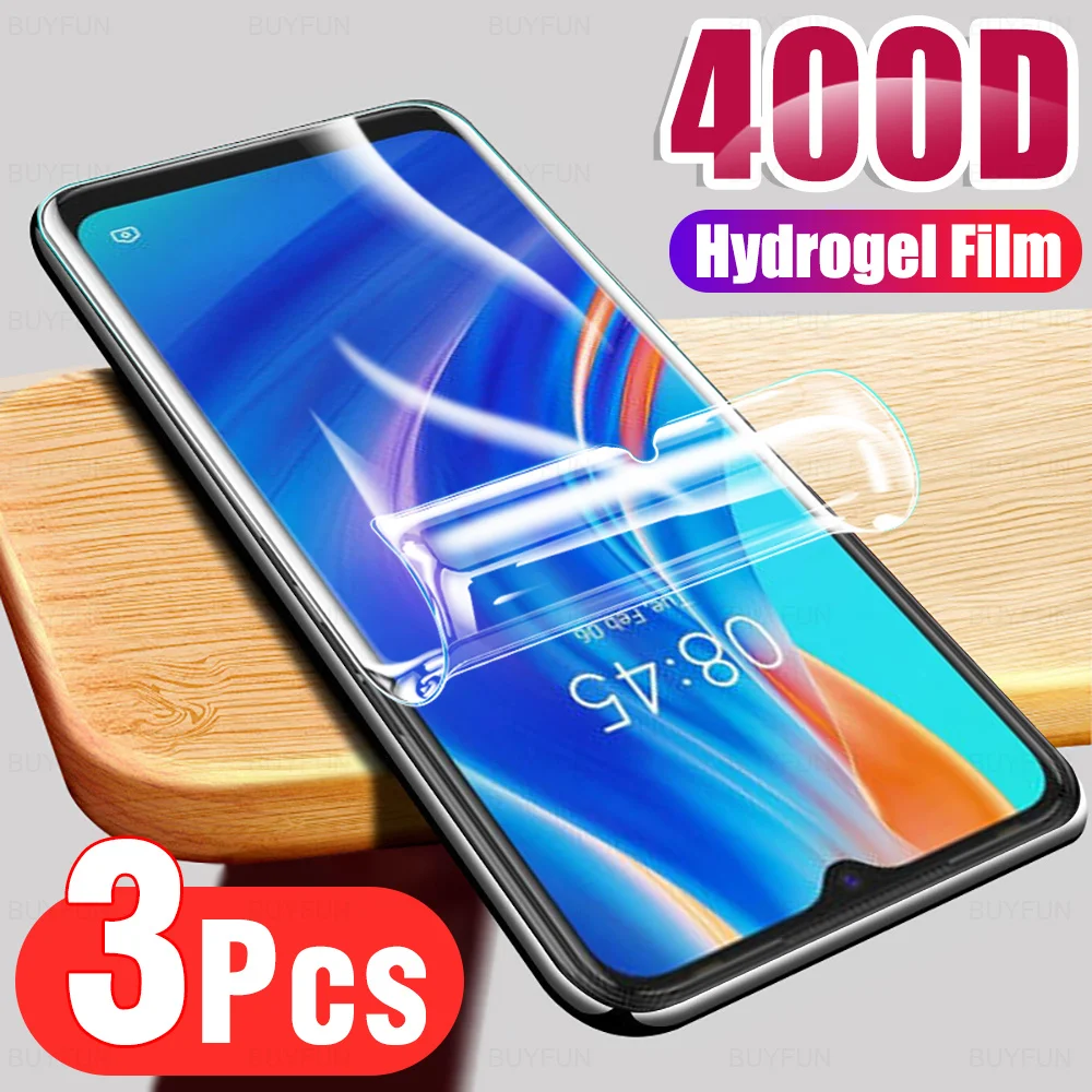 

Защитная пленка для Tecno Spark 7 Pro 6 GO 2020 Tecno Pova 2, Гидрогелевая мягкая защитная пленка, не стекло, 3 шт.