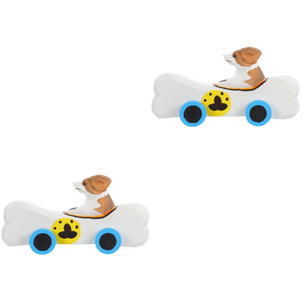 

2 Pieces Home Décor Animal Decor Dining Table Decor Home Decor Kid Ornaments Woodcarving Ornament Crafts Mobile Holder