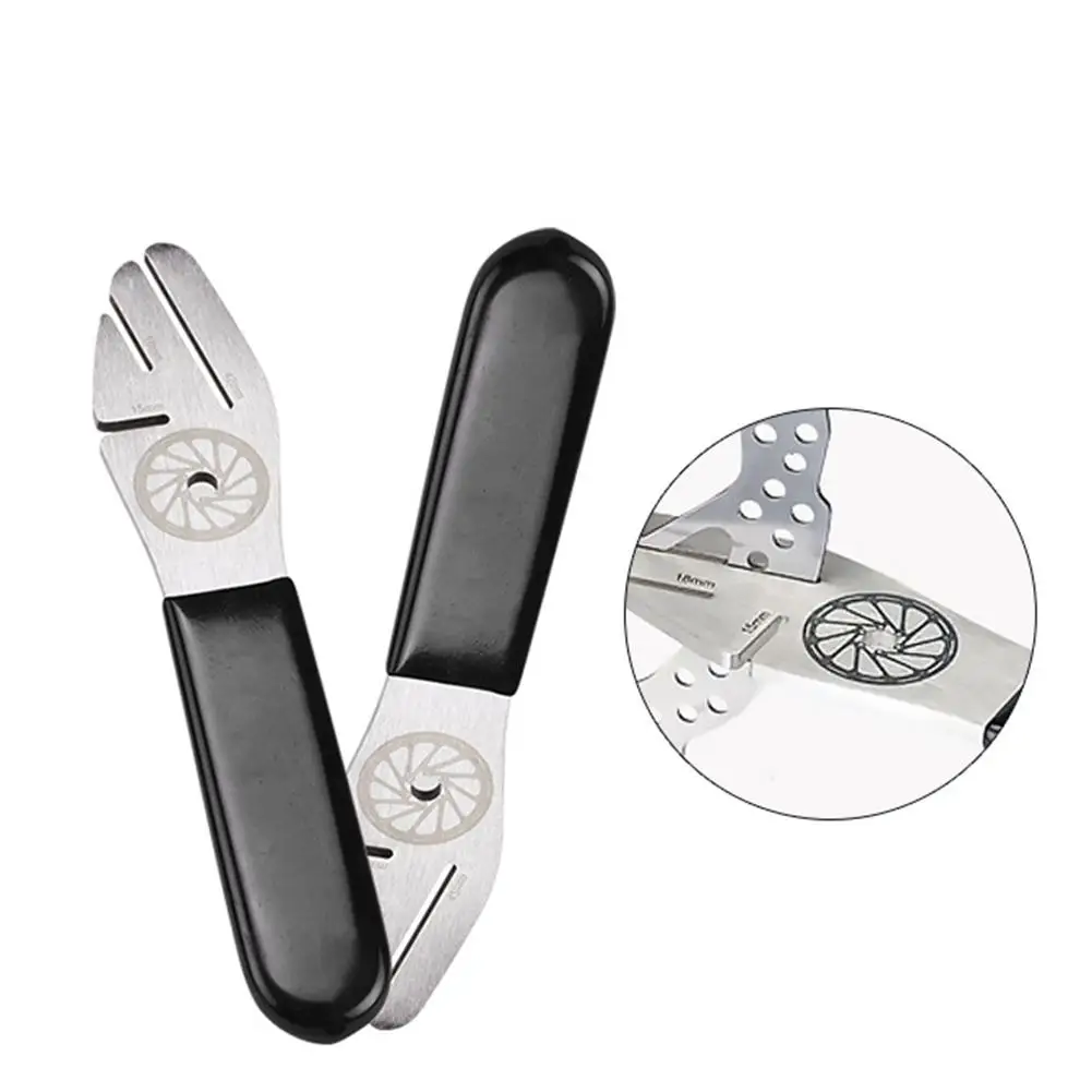 

Bicycle Disc Brake Rotor Truing Alignment Tool Anti-rub MTB Bike Brakes Pad Adjustment Wrench For Road Bike Repair Tool